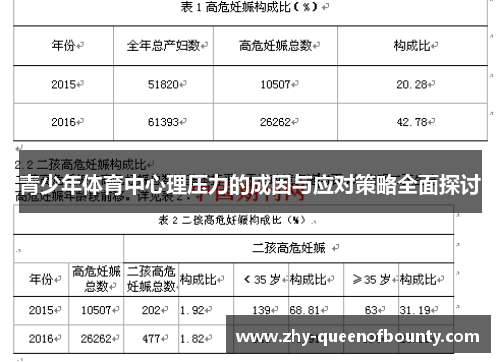 青少年体育中心理压力的成因与应对策略全面探讨